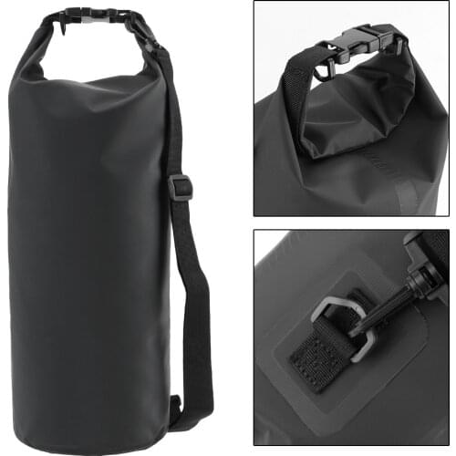 LEEPEE Waterproof Outdoor PVC Dry Sack Bag Diving, Swimming, Driving Travel Kits 10L 15L 20L 30L Motorcycle Bag Shoulder Bag