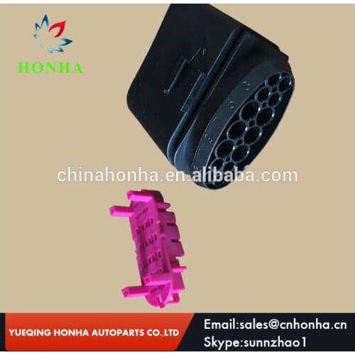 Male female xenon headlights 1J0973737 lamp-socket 14pin connector 1J0 973 737 1J0973837