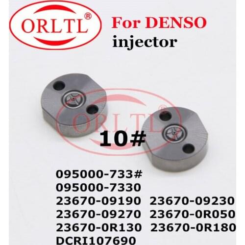 ORLTL 10# Injector Spare Parts Valve Set ,Common Rail Orifice Plate for DENSO 095000-733# 095000-7330 23670-09190 23670-09230