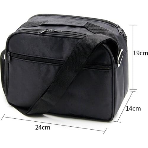 ToolKits Fiber Optic ToolKits Package Bag For 6 In 1 Optical Fiber Fiber Cleaver Strippers Optical Power Meter VFL