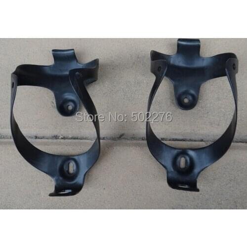 New Carbon Matt MTB Mountain Road Cyclocross TT Bike water Bottle cage bicycle Holder for all Cycling - 2 Pcs ( CG035 )