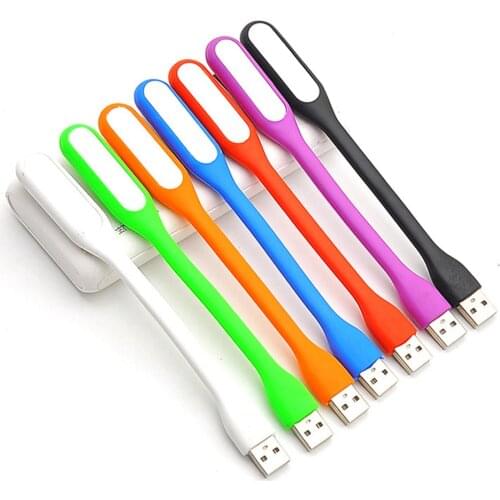 Portable USB 5V LED Reading Lamp Mini Book Light Foldable Camping Night Lights Table Lamps For Power Bank PC Notebook Laptop