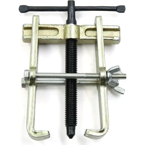X AUTOHAUX Pump Pulley Remover Straight Type Two Claws Bearing Puller Hand Tool