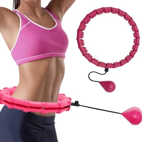 Adjustable Sport Hoops Abdominal Thin Waist Exercise Detachable Massage Hoops Fitness Equipment Gym Home Training Weight Loss