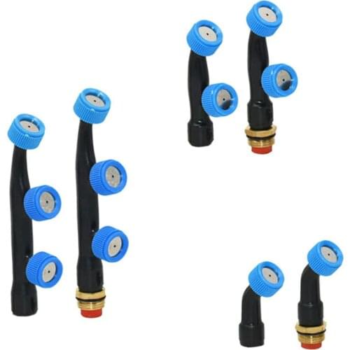 Female 3/8" 1 2 3 Hole garden sprayer nozzle Male 1/2 Garden Fog nozzle Watering Fitting Garden 1pcs