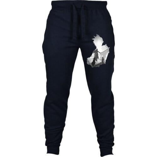 Game Final Fantasy pants cosplay Print Winter Bodybuilding Pants Long Trousers Luminous Sweatpants Joggers Sporting Clothing