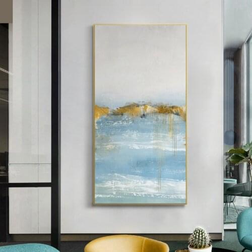 Abstract Pink Blue Green Block Painting Quadro Poster Wall Art for Living Room Nordic Decoration Modern Interior Prints No Frame