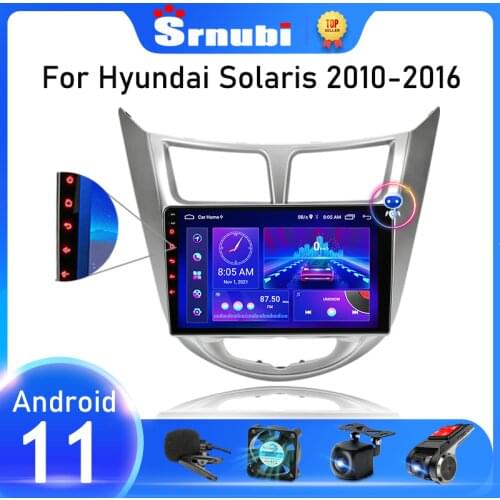 Android 10 For Hyundai Solaris Accent 1 2010 2011 2012 2013 2014 2015 2016 Car Radio Multimedia Player Navigaion GPS 2din 4G DVD