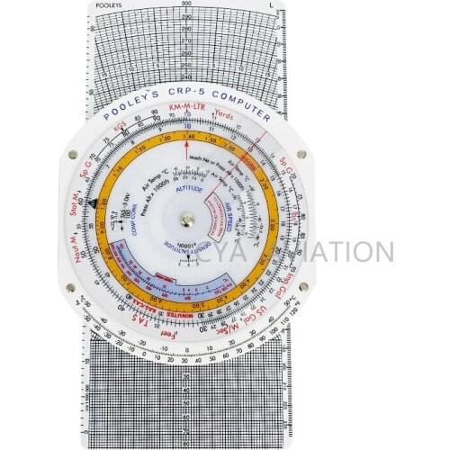 CRP-5 metal slide rule flight instrument flight training equipment international pilot rule gauge tool