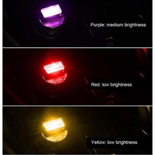 LED Car Atmosphere Light USB Car Interior Decorative Light For LiFan X50 Solano CEBRIUM SOLANO for Chevrolet Cruze 2013 Spark