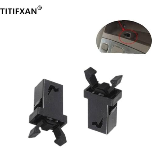 2PCS Auto glasses box water cup reading light switch spring clips For Q5 Q7 A4 A6 A8 plastic fasteners