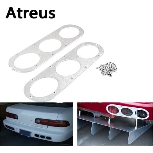 Atreus 2X Car Styling Bumper Race Deflector Air Diffuser Panel For Audi A4 B6 A3 A6 C6 C5 B8 B7 Nissan Qashqai Fiat 500 Renault