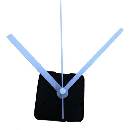 50sets/lot Clock Mechanism DIY Kit For Clock Parts Wall Clock Quartz Blue Hour Minute Second Hand Clock Movement Home Decor