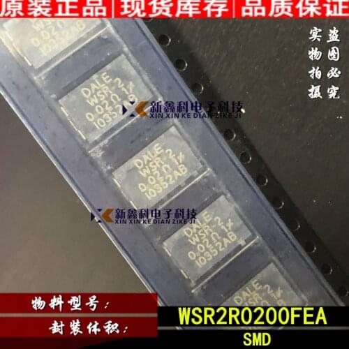 5Pcs DALE WSR-2 0.02OHM 0.02R 1% 2W 4527 WSR2R0200FEA car chip alloy resistance