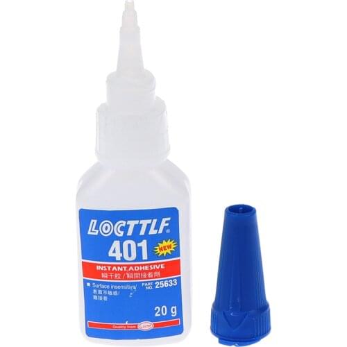 Quick Dry Universal Glue 401 Rapid Fix Instant Fast Adhesive 20g Bottle Stronger Super Glue Multi-Purpose Jewelry Stone