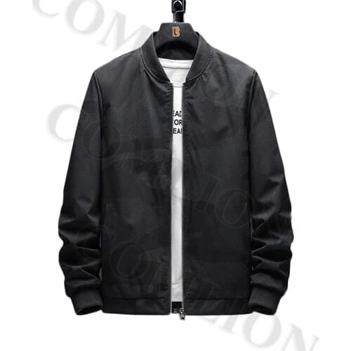 COMLION Men's Bomber Hoodies