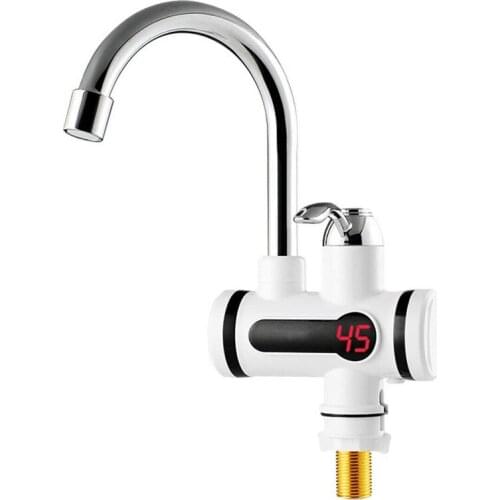 Electric Kitchen Water Heater Tap Instant Hot Water Faucet Heater Cold Heating Faucet Tankless Instantaneous Water Heater Eu Plu