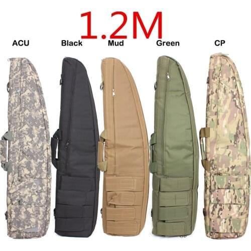 Guaranteed 100% Tactical 1.2M Heavy Duty Tactical Gun slip Bevel Carry Bag Rifle Case Shoulder Backup Pouch For Hunting Bags