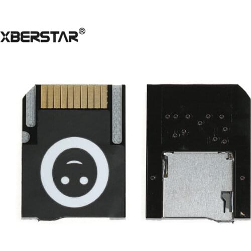 XBERSTAR Micro SD Card Adapter SD2Vita for PS Vita 1000 2000 New Version Push to Eject for PSV For PSVita Game Card