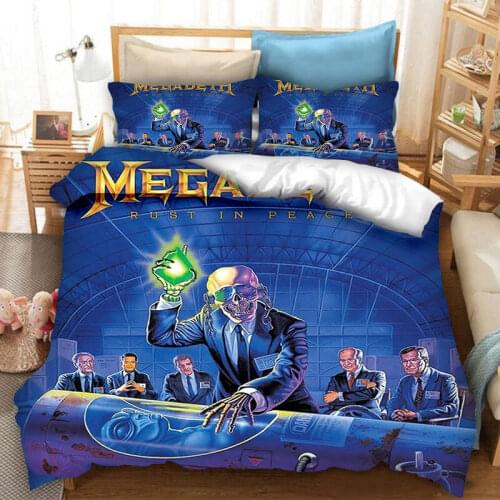 ROCK BAND 3D Printed Bedding Set Duvet Covers & Pillow Cases Comforter Bedding Set Bed Linen( US Sizes/EU Sizes/AU Sizes)