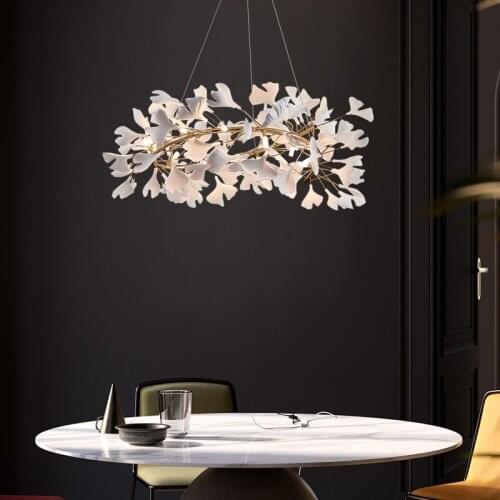 Nordic Living Room Chandeliers Modern Home Improvemen Ceramic Chandelier Lighting Creative Bedroom Lighting Restaurant Lamps