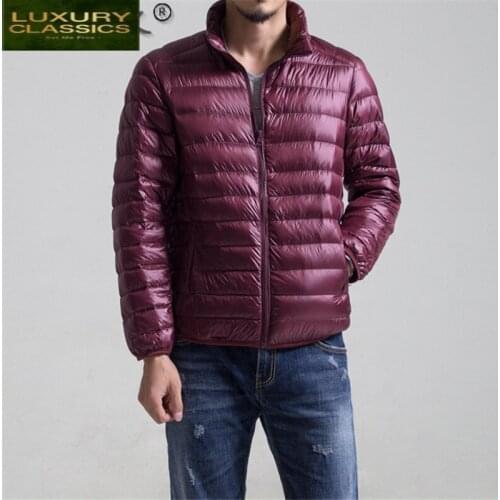 Mens Jackets Short Ultra Light Down Jacket Men Hooded Male Coat Autumn Winter Clothes Plus Size 6xl 2021 Veste Homme 25