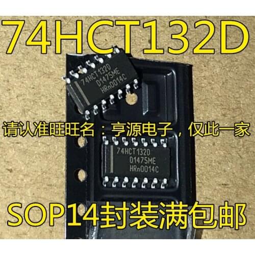 10 PCS patch 74 hct132d 74 hct132 new original digital logic chip