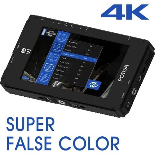 Fotga DP500IIIS A70T Touch Screen 7 Inch Camera Monitor FHD IPS Video On-Camera Field Monitor 4K HDMI for DSLR Mirrorless Cinema