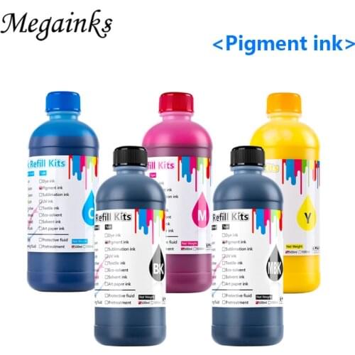 Fast shipping 500ML Pigment Ink for Epson SC T3000 T5000 T7000 T3200 T5200 T7200 T3270 T5270 T7270 T3270D T5270D T3070 T5070