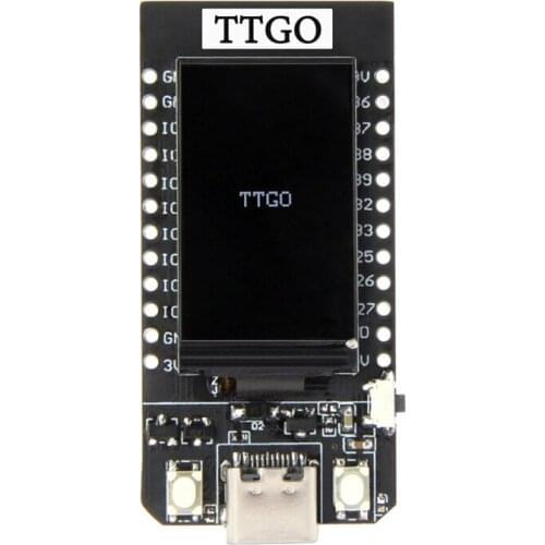 Ttgo T-Display Esp32 Wifi and Bluetooth Module Development Board for Arduino 1.14 Inch Lcd