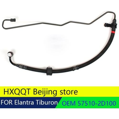 GENUINE Power Steering Pressure Hose for Hyundai Elantra Tiburon 2001-2008 OEM 57510-2D100 2.0L 575102D100 57510 2D100