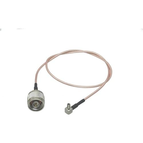 RG316 N Male plug to TS9 Male Plug Right angle RF Jumper pigtail Cable 4inch~50M RF Coaxial connector