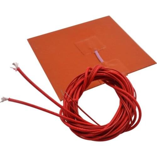 Silicone heating pad heater 320mmx320mm for 3d printer heat bed