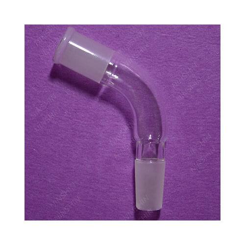 Glass Bend Connecting Tube,Ground Joint 24/40,105 Degree,GG17 Labware