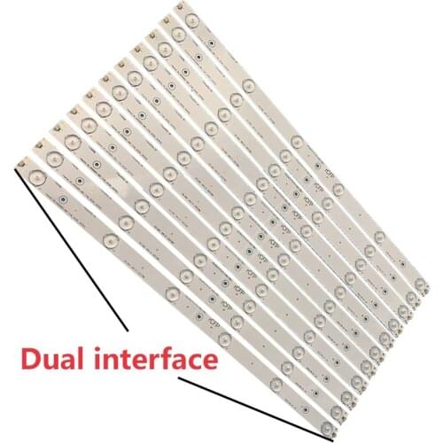 1set=11Pieces LED Backlight For LED50K320U LED50EC620UA Light Bar Hisense-50-HD500DU-B01-010-11X6-3030C-6S1P