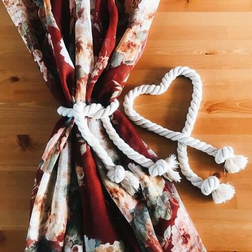 2pcs of Nordic curtain tie backs&tassels creative living room bedroom curtain rope binding curtain accessories