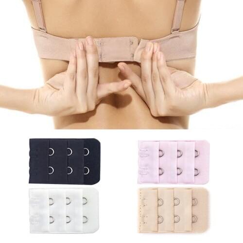 5Pcs 3 Rows 2 Hooks Bra Extenders Clasp Strap Women Bra Strap Extender Accessories Women Bra Extender 3 Rows 2 Hooks Elastic