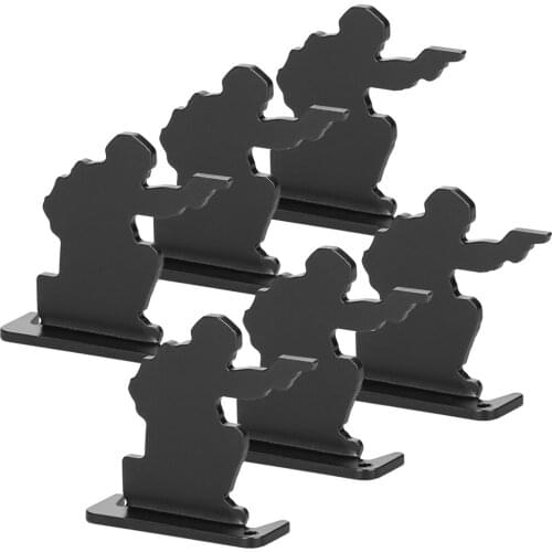 Hot Shooting Paintball Accessories Target Squatting Army Style (6pcs/pack) for Practicing/ Airsoft/Shooting PP36-0019