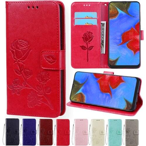 3D Flip Leather Case For Samsung Galaxy A10 A20 A30 A40 A50 A60 A70 M40 S8 S9 Plus A6 A7 A8 J2 J4 J6 Plus 2018 Phone Cover Cases