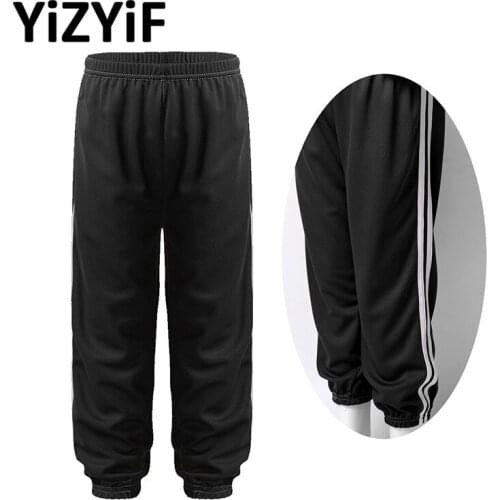Unisex Kids Sports Pants Soft Breathable Long Bloomers Harem Pants Anti-Mospuito Pants Children Running Sport Outdoor Trousers