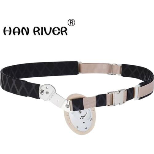 HANRIVER Steel trusses adult type physical therapy with elderly inguinal hernia oblique hernia bag bandage straight