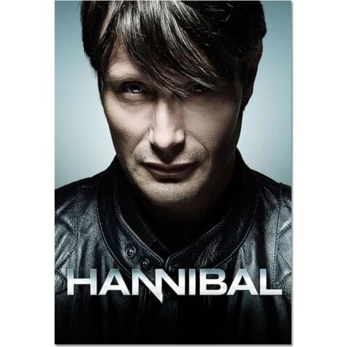 Best Selling Hannibal Canvas Poster Wall Decals Art Canvas Fabric Cloth Poster Custom Home Decor 30X45cm 2020.6.15