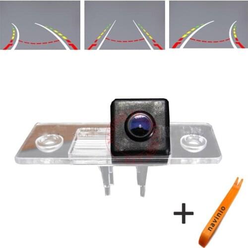 CCD car track camera reversing trajectory For VW Polo Passat Santana Touareg Tiguanfor GPS radio NTSC PAL(Optional)
