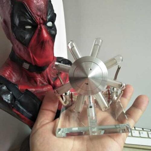 Cool !Miniature Stirling Engine 'Sliver Diamond' Generator Model Hobby Educational Toy Kits