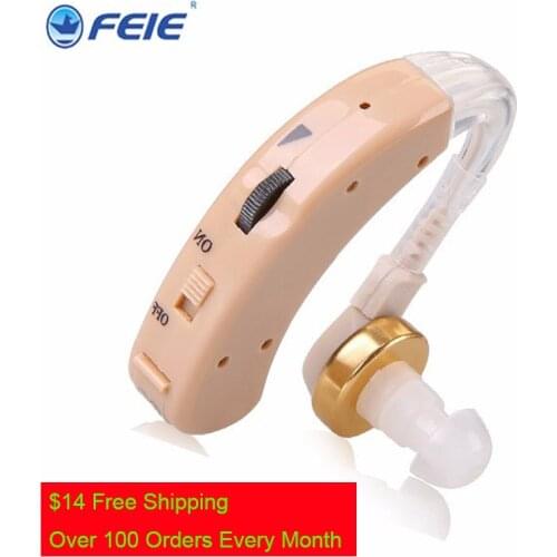 Mini Hearing Aid Sound Pro Earphone Ear Hearing Aids Headset Built-in Medical Machine S-520 BTE for Deaf Device Hot In Spain