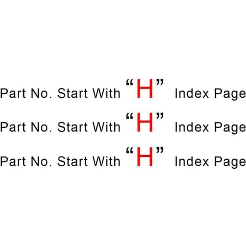 Start With H Index Page