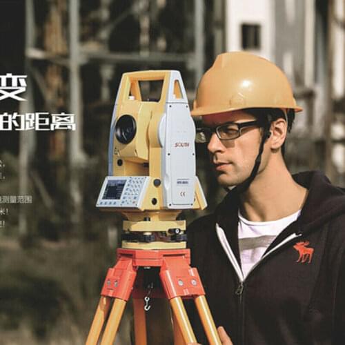 NEW South NTS-382R10 Color Screen Laser Prism Total Station