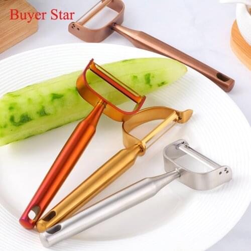 1 Pcs Stainless Steel Peeler Multifunctional Vegetable Fruit Sharp Cutter Potato Carrot Kitchen Tools Gadgets Accessories