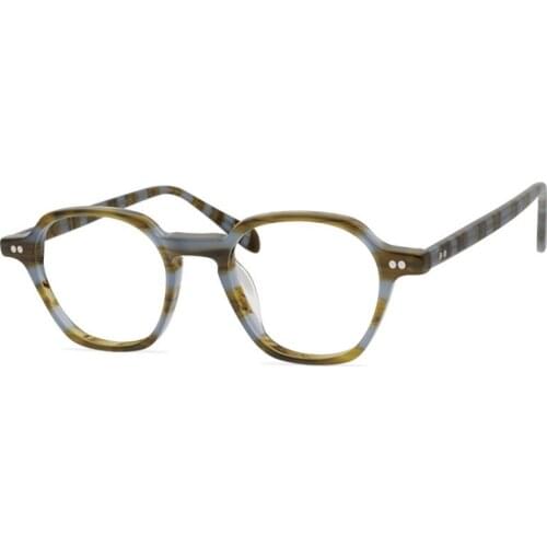 Retro Acetate Glasses Frame Unisex Prescription Lens Optical Eyewear High Quality Anti-reflective Vintage Reading Eyeglasses