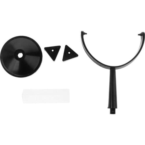 Optical Glass Triple Triangular Prism with Stand for Physics Light Spectrum Teaching